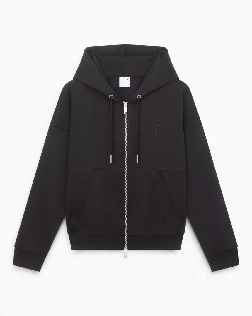 On Club Collective Full-Zip Kadın Hoodie Black