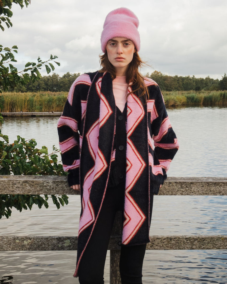 PEMY Tüylü Triko Bere