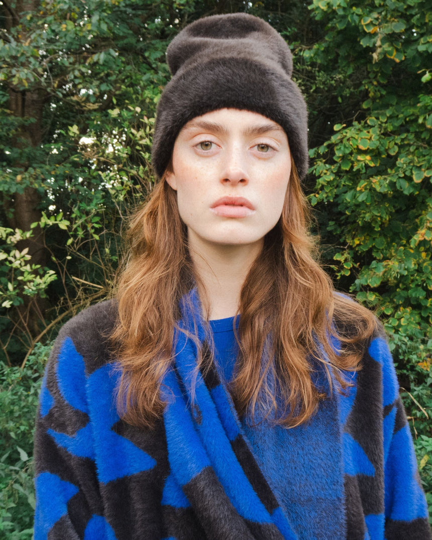 PEMY Tüylü Triko Bere