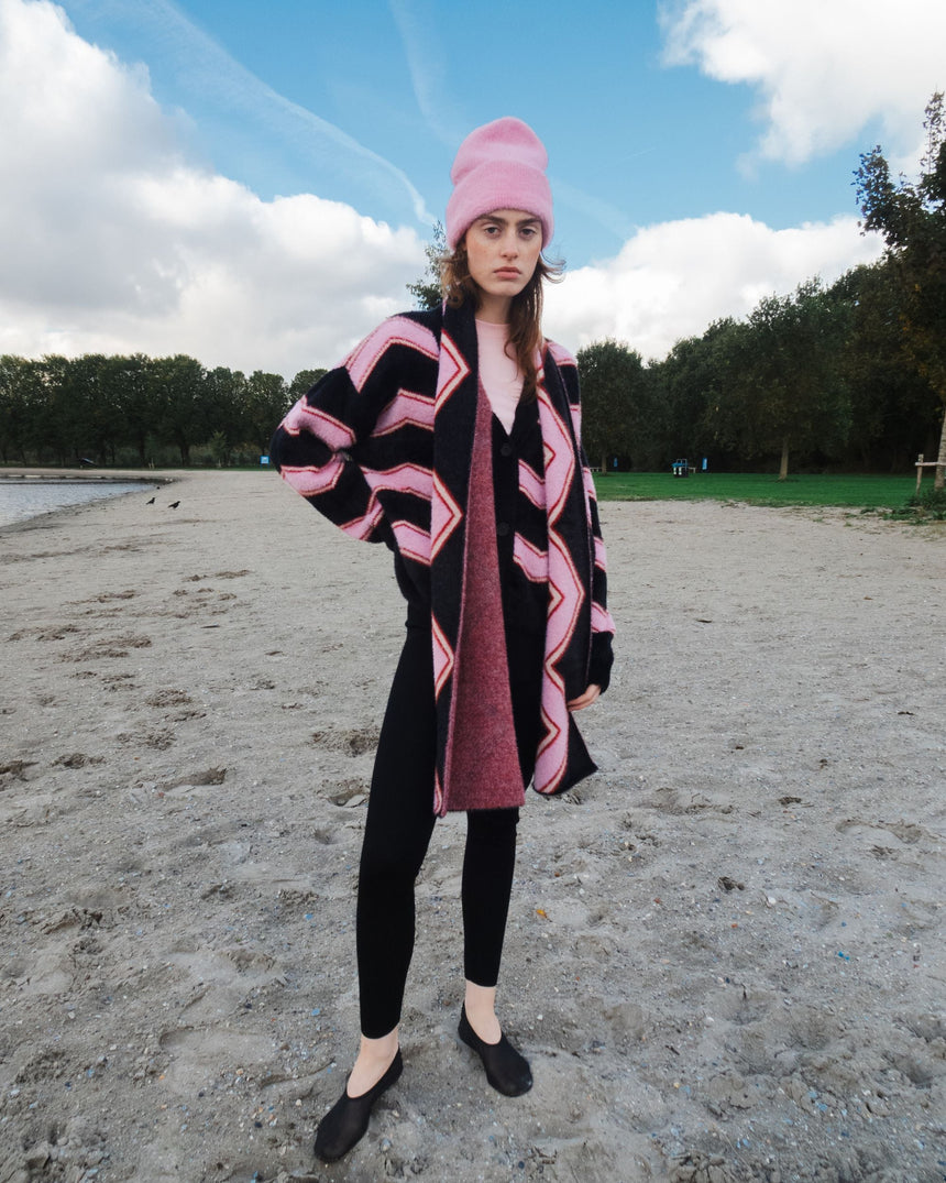 PEMY Zigzag Triko Atkı