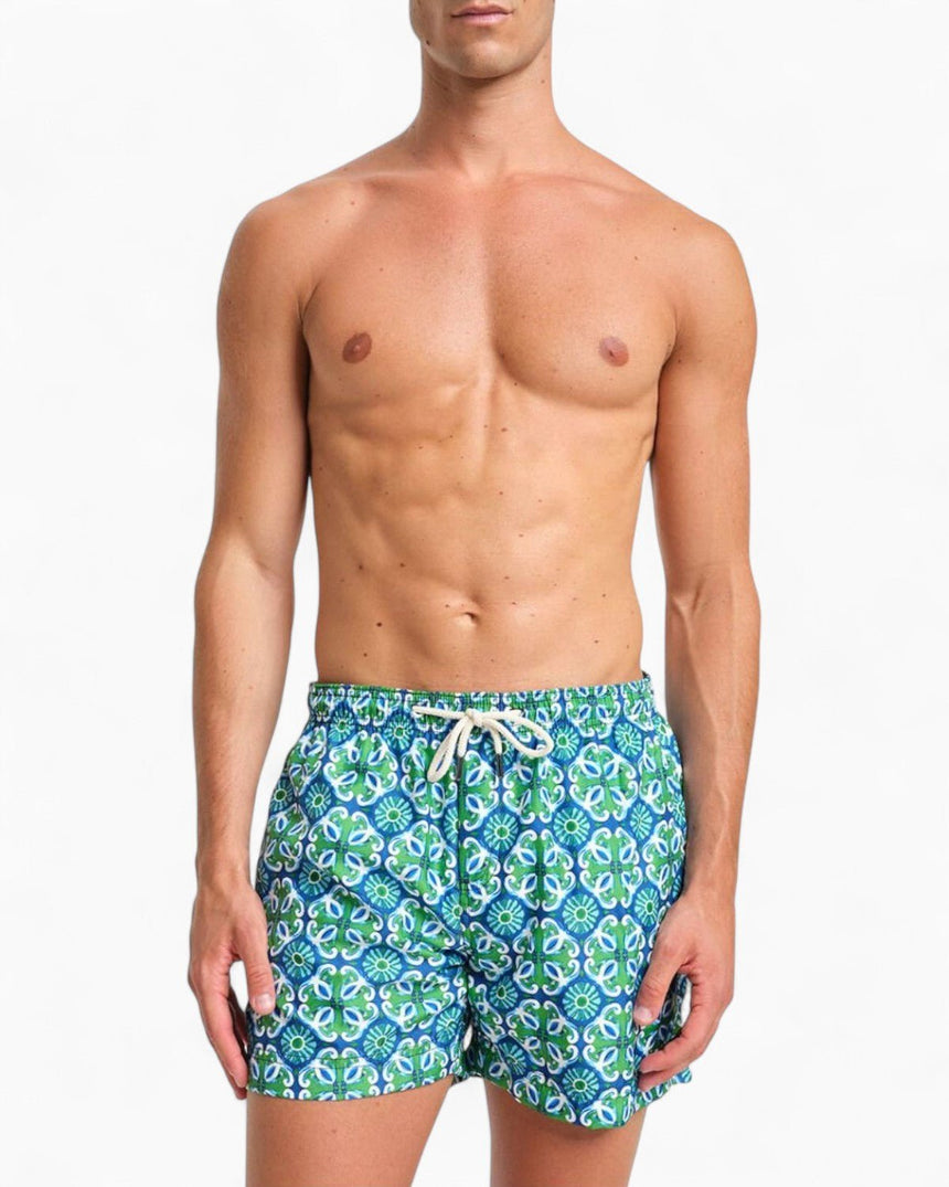 Peninsula Amalfi Micro Şort Mayo Yeşil/Mavi