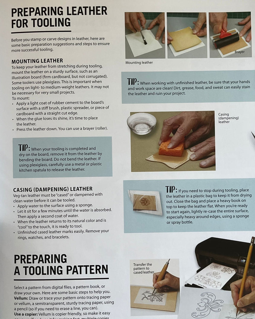 Pestil Books for vitruta Get Started in Leather Crafting