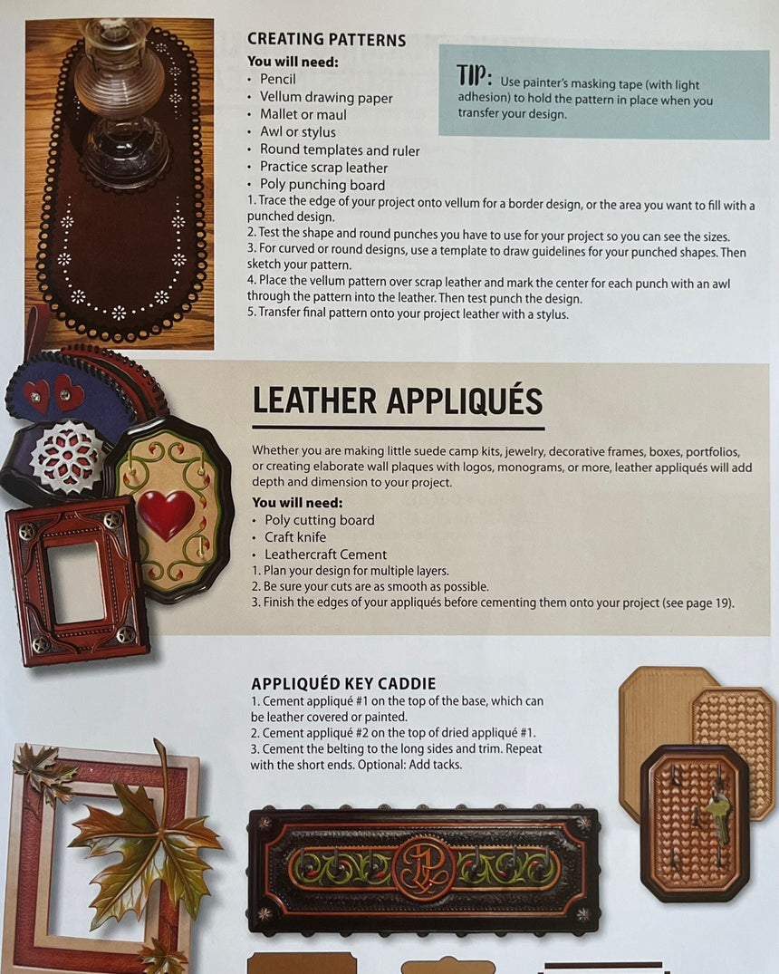 Pestil Books for vitruta Get Started in Leather Crafting