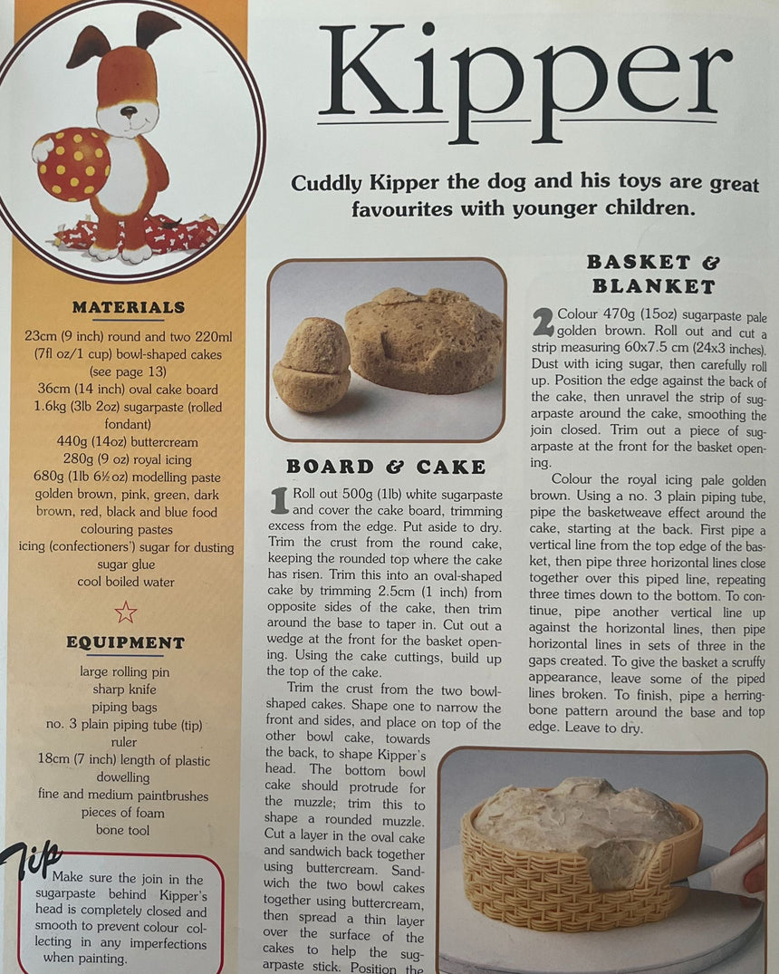 Pestil Books for vitruta Loveable Character Cakes