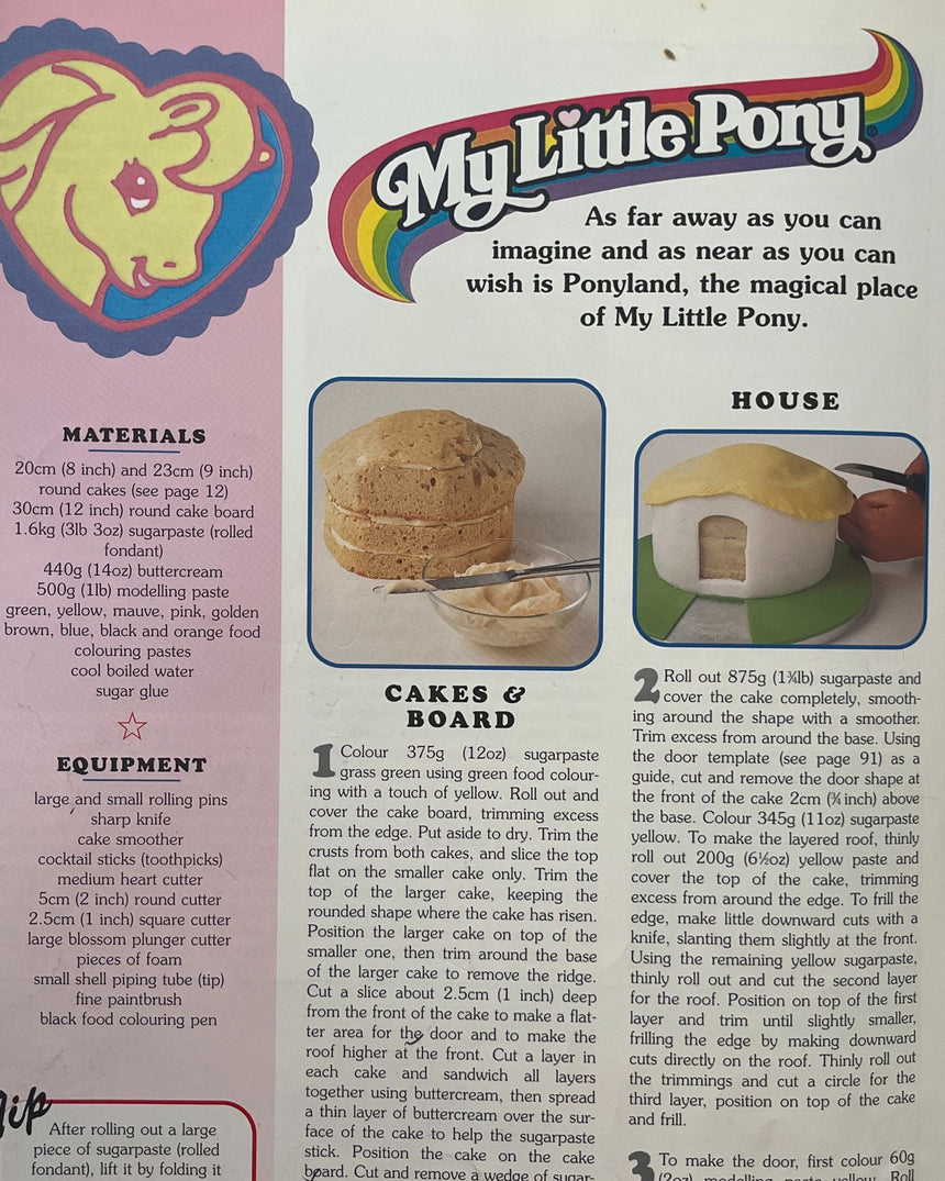 Pestil Books for vitruta Loveable Character Cakes