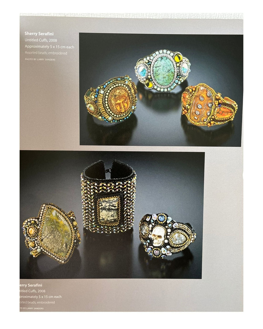 Pestil Books for vitruta Sherry Serafinis Sensational Bead Embroidery 25 Inspiring Jewelry Projects