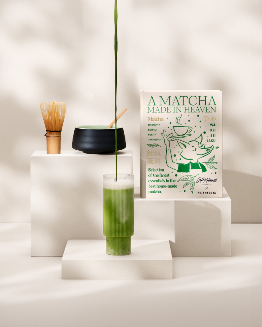 CAFE KITSUNÉ X Printworks Matcha Hazırlama Seti