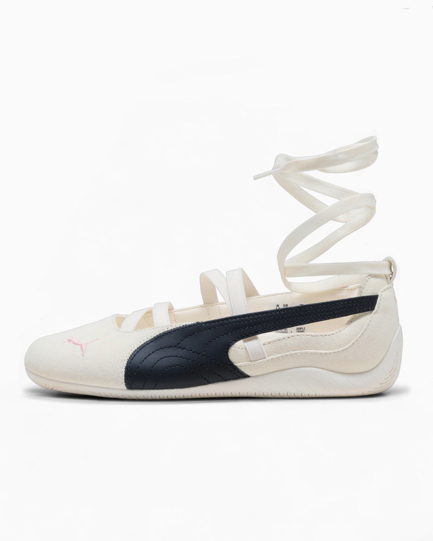 PUMA Puma x ROSE Speedcat Ballet Suede Kadın Sneaker Warm White/PUMA Black/Frosty Pink