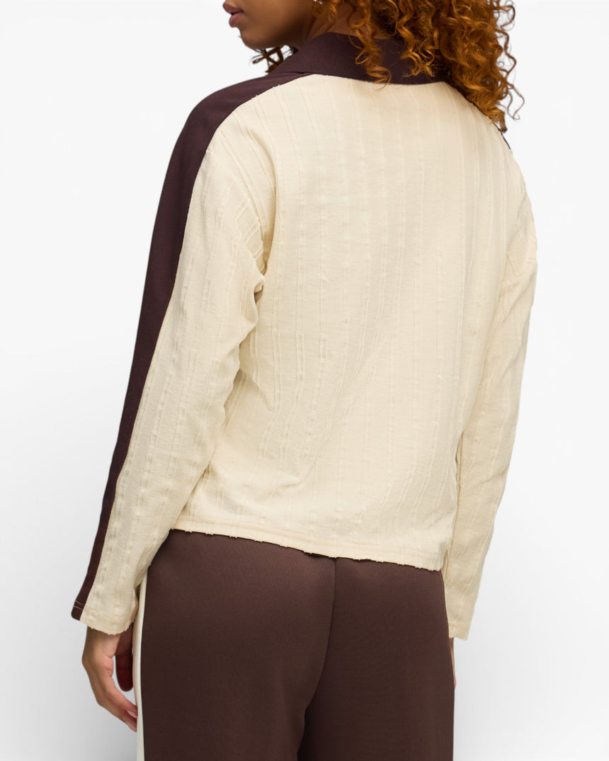 PUMA T7 Relaxed Long Sleeve Kadın Polo T-Shirt