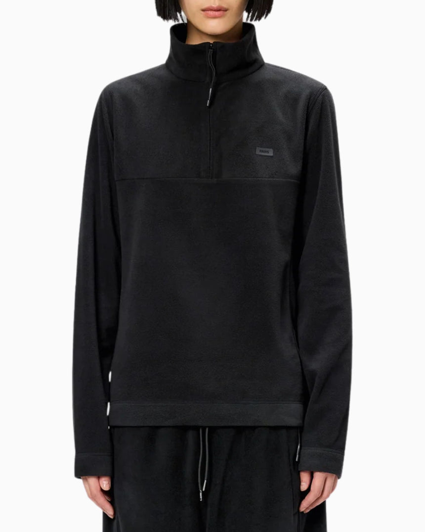 Rains Addis Fleece Curve Half Zip