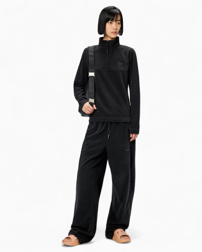 Rains Addis Fleece Curve Half Zip