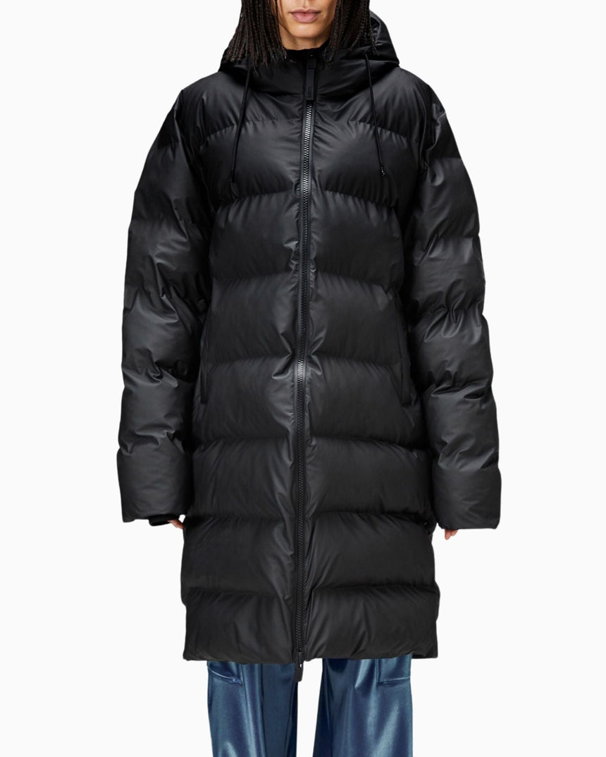 Rains Alta Long Puffer Jacket