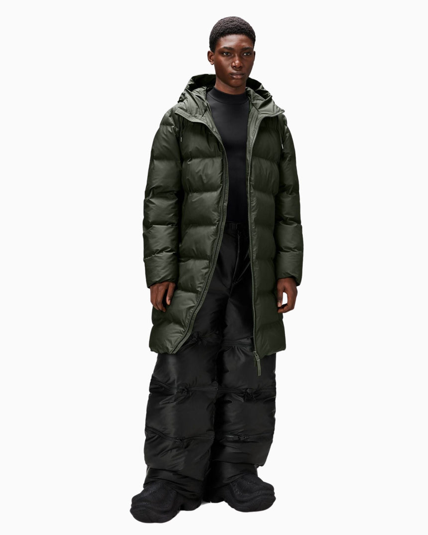 Rains Alta Long Puffer Jacket