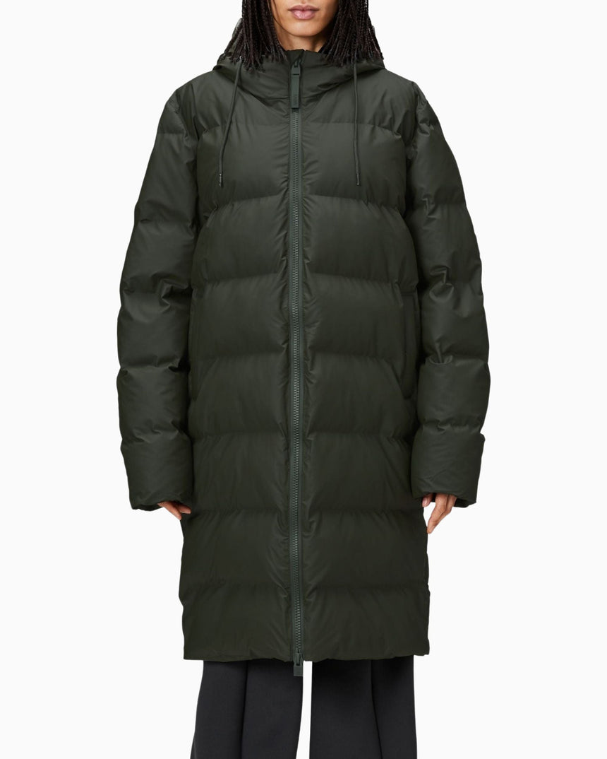 Rains Alta Long Puffer Jacket