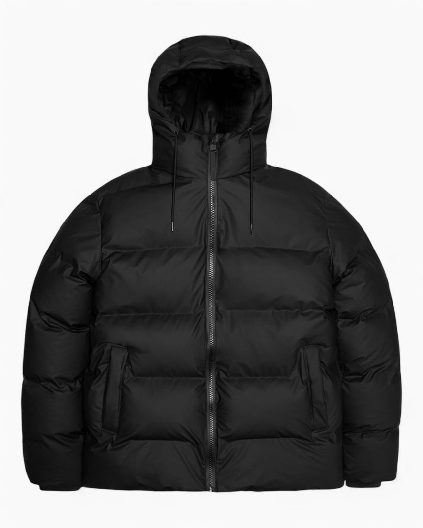 Rains Alta Puffer Jacket Black