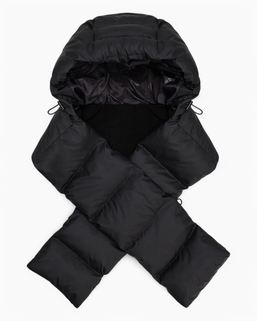 Rains Alta Vision Puffer Hood Black