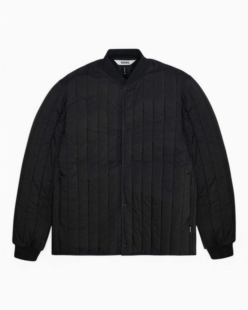 Rains Banja Liner Bomber Jacket Black