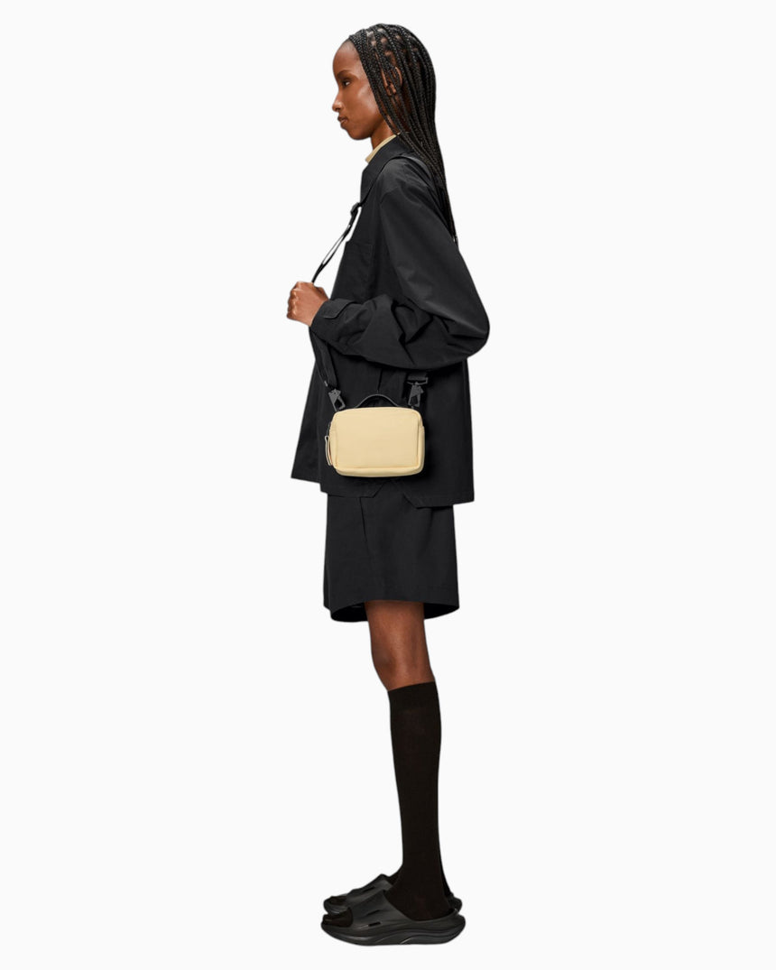 Rains Box Bag Micro Omuz Çantası