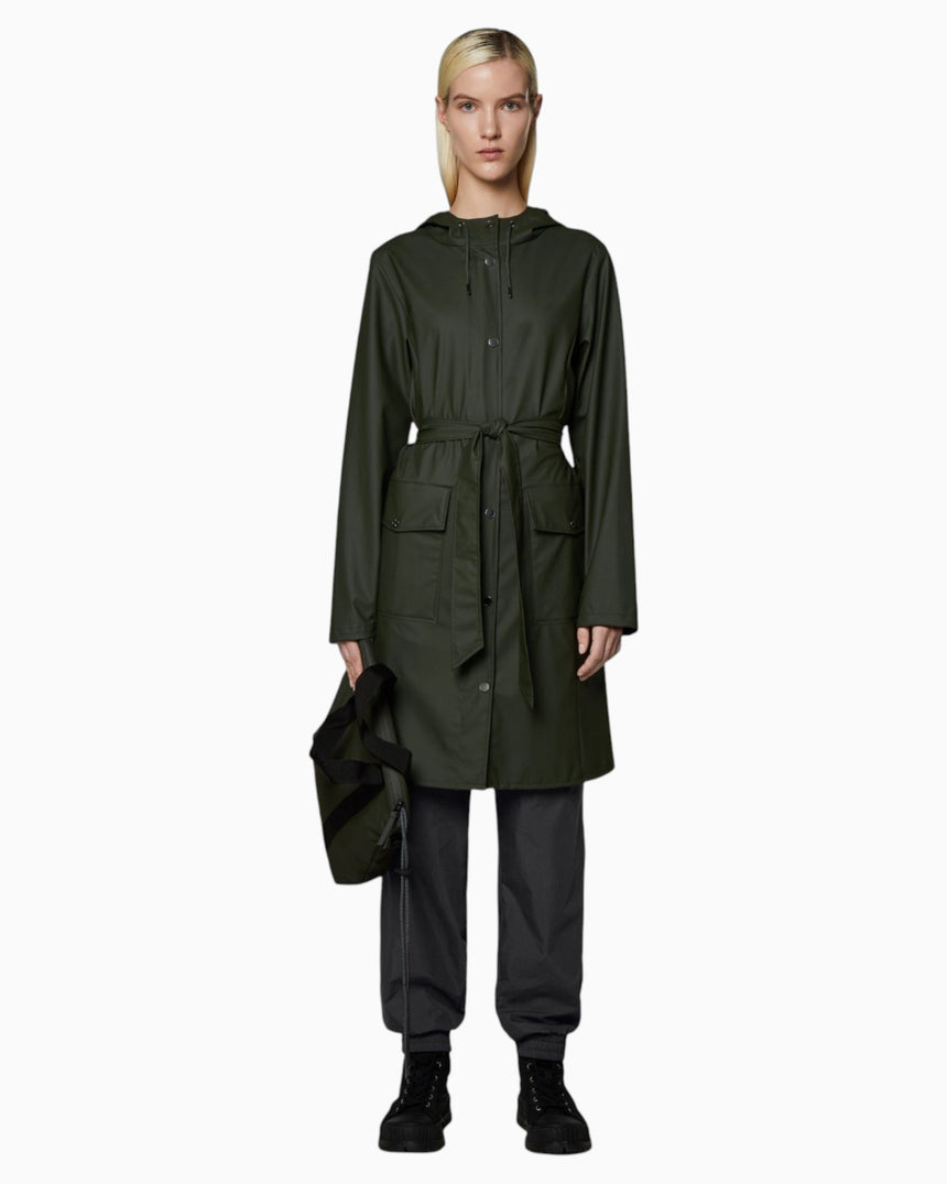 Rains Curve Long Jacket