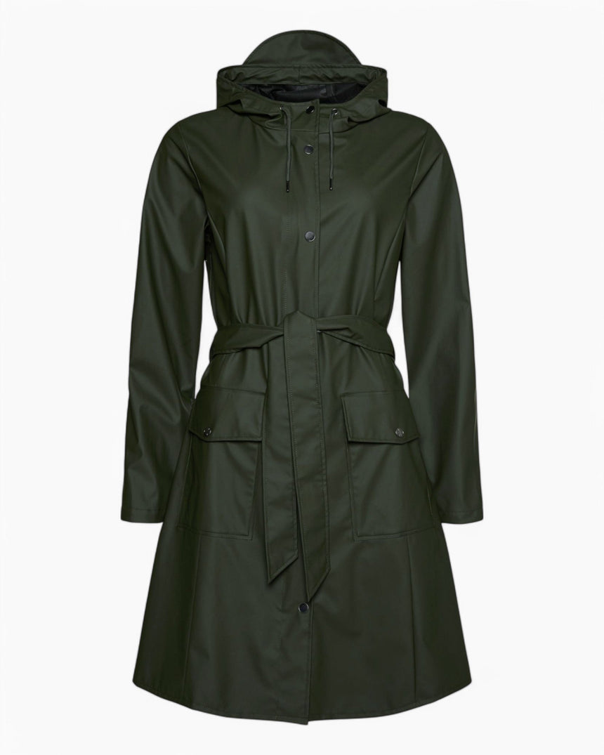 Rains Curve Long Jacket