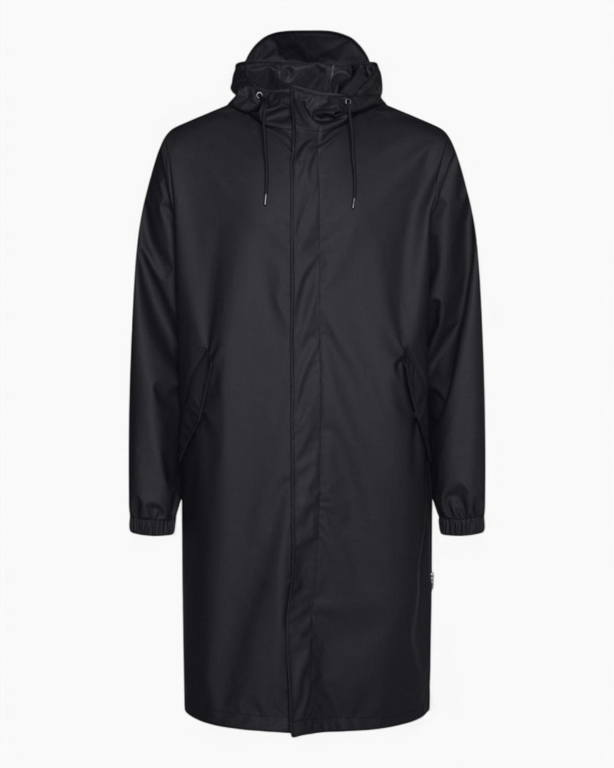 Rains Fishtail Parka Black