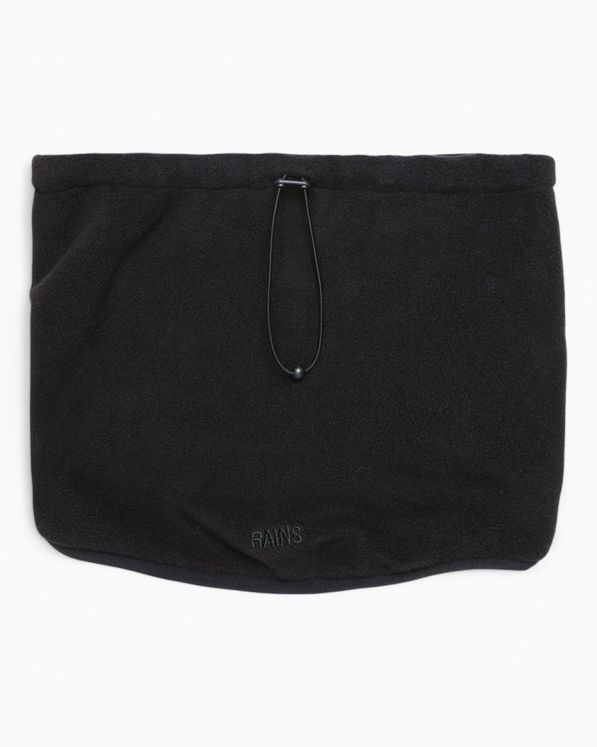 Rains Fleece Tube Scarf Black