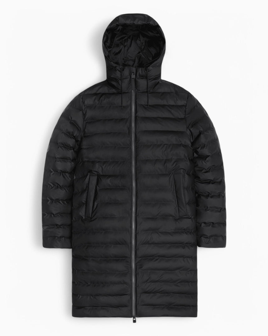 Rains Lohja Longer Puffer Jacket Black