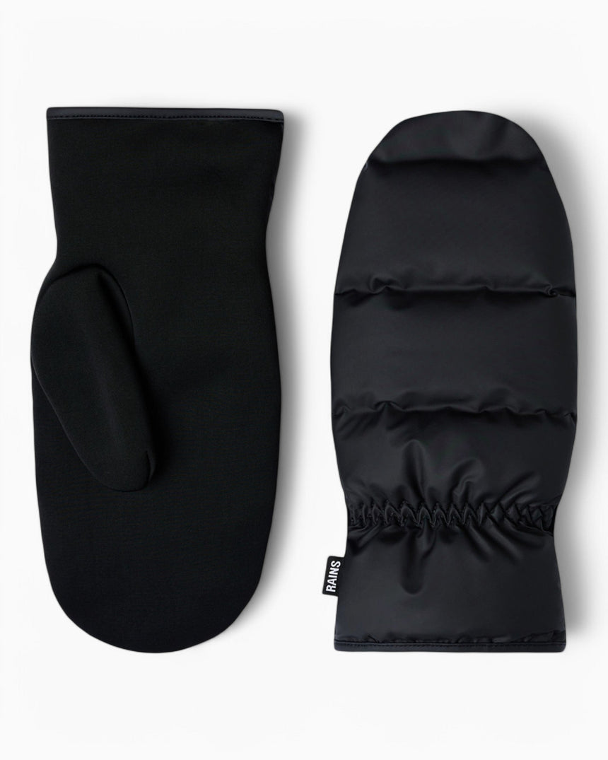 Rains Lohja Puffer Mittens Black