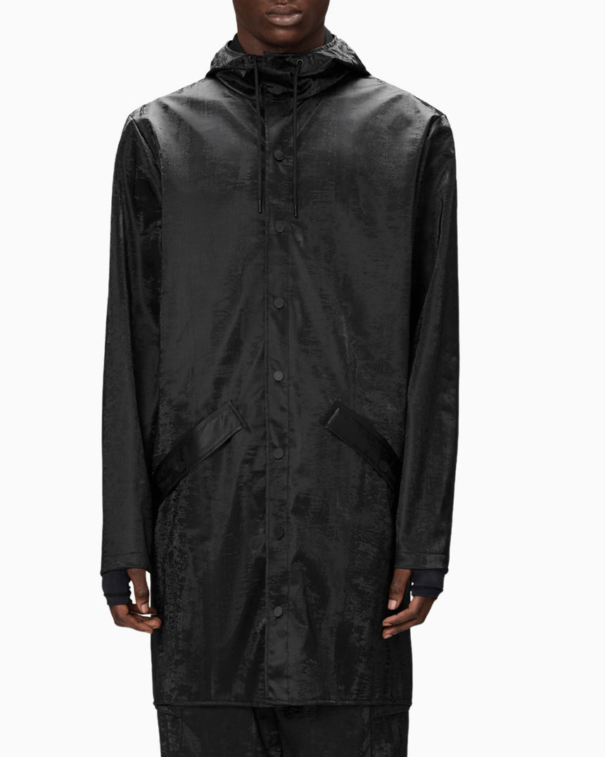 Rains Long Jacket Yağmurluk Coal