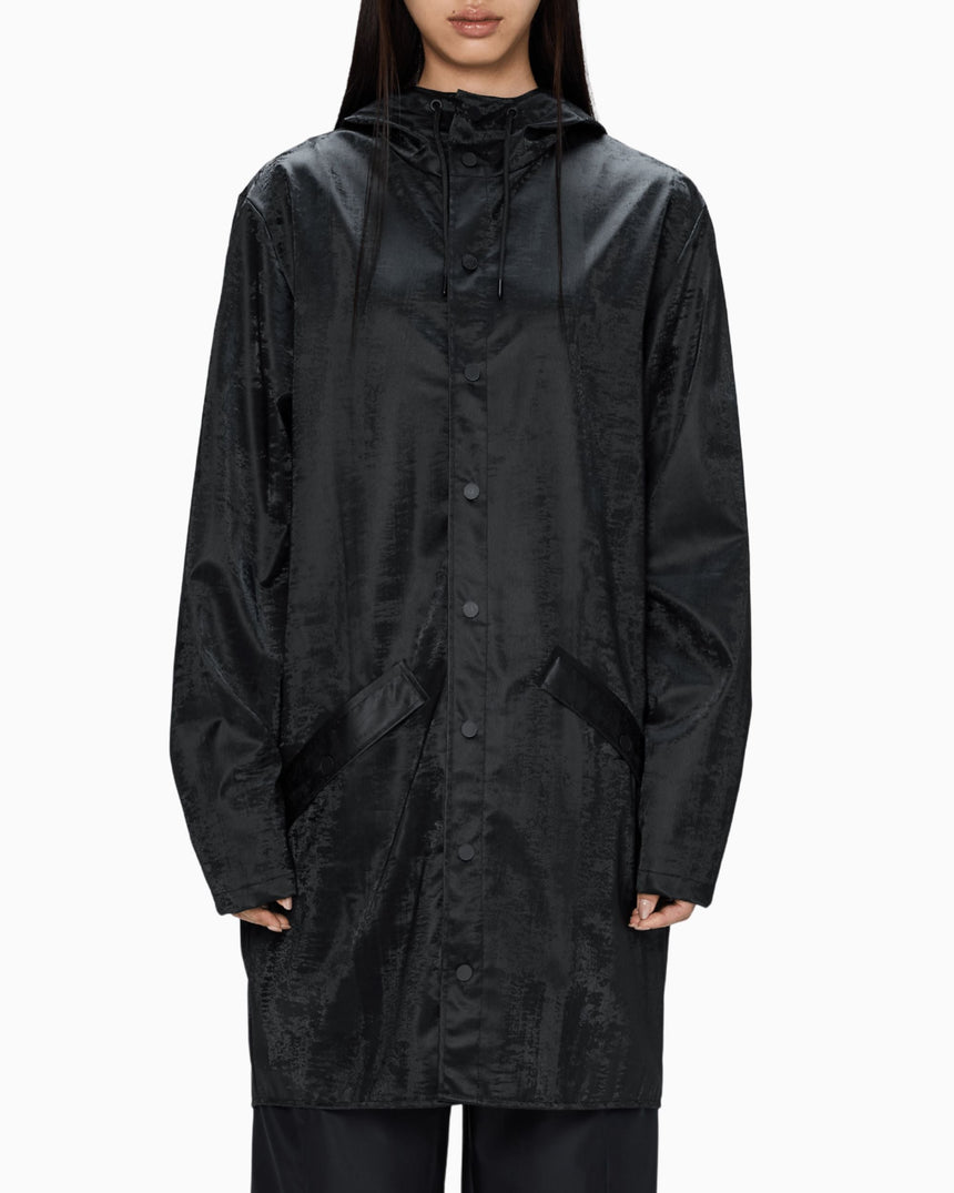 Rains Long Jacket Yağmurluk Coal
