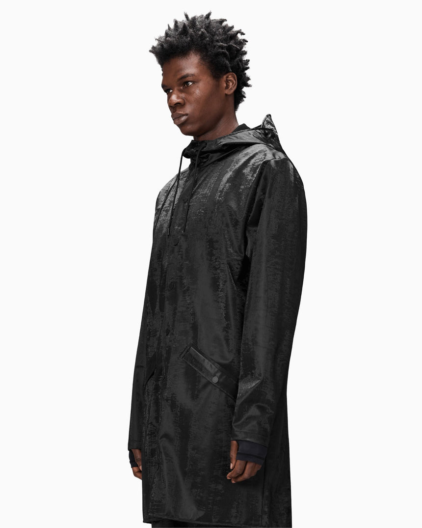 Rains Long Jacket Yağmurluk Coal