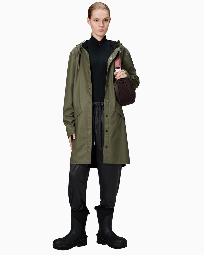 Rains Long Jacket Yağmurluk Marsh