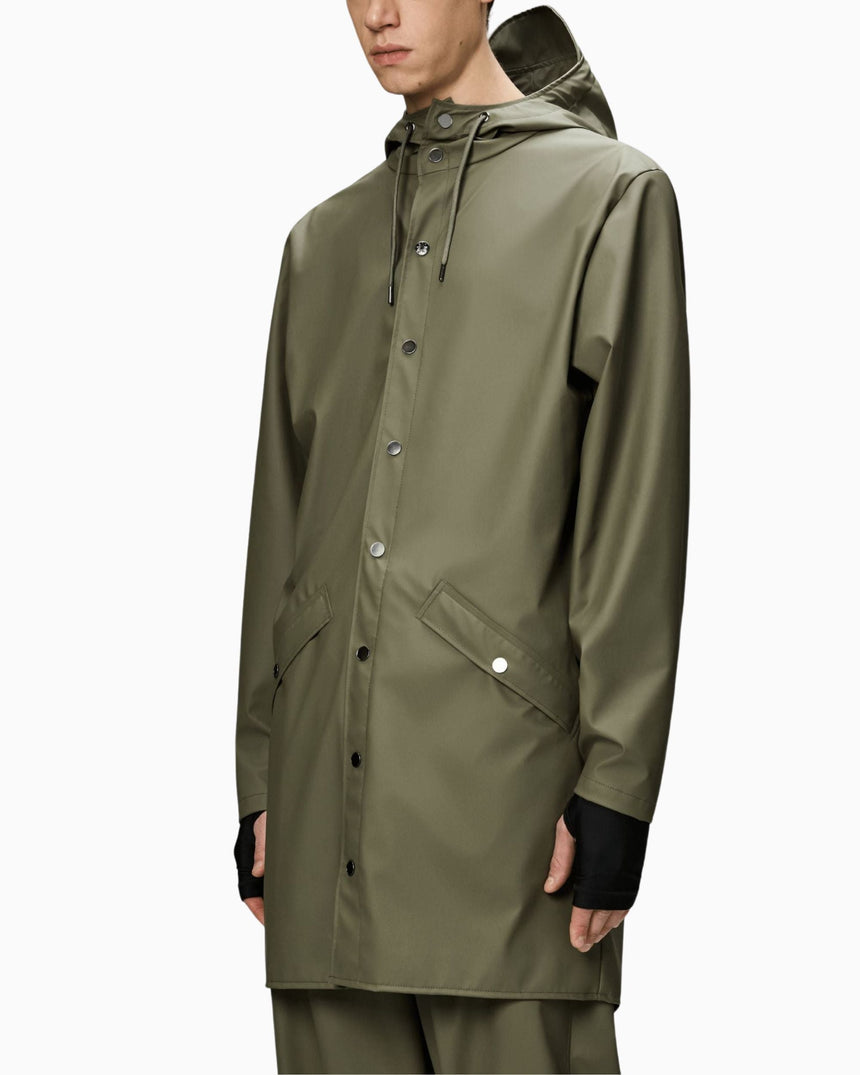 Rains Long Jacket Yağmurluk Marsh
