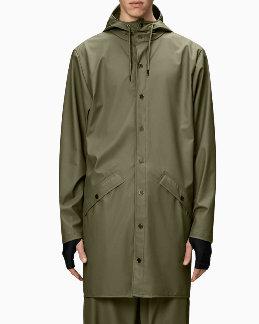 Rains Long Jacket Yağmurluk Marsh