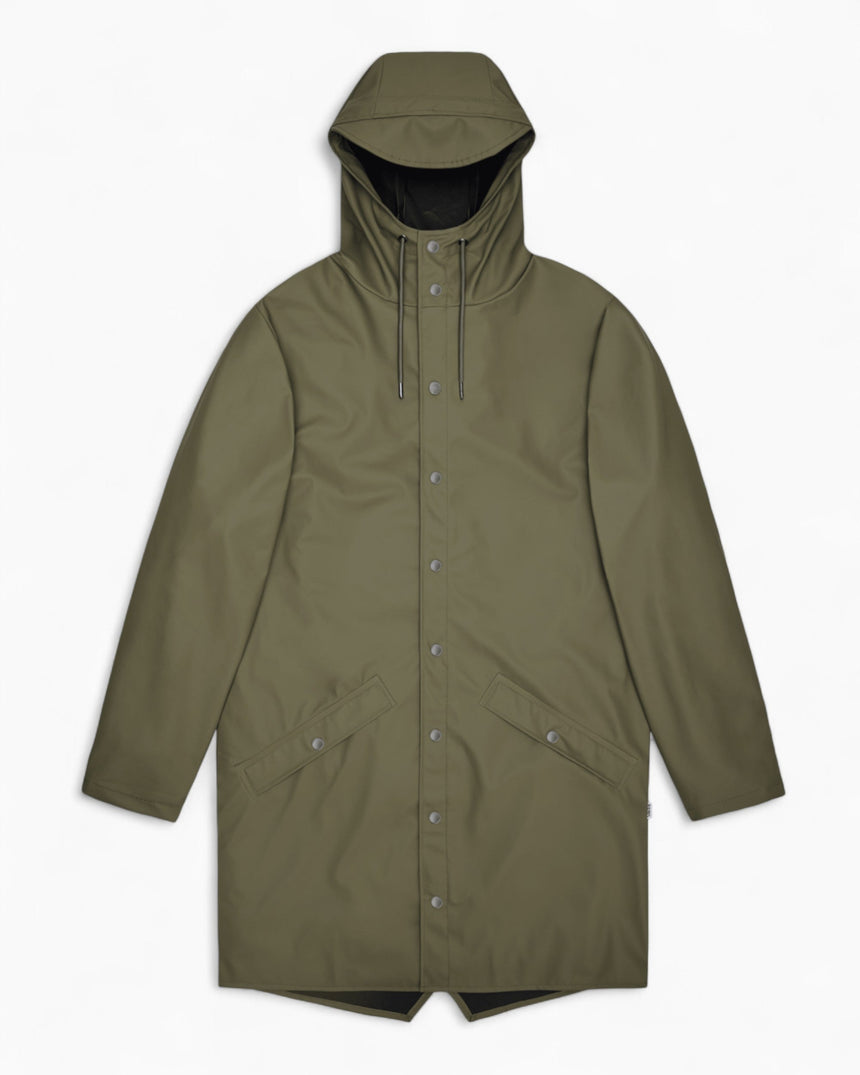 Rains Long Jacket Yağmurluk Marsh