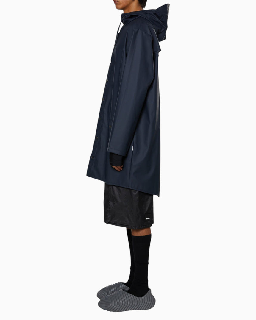 Rains Long Jacket Yağmurluk Navy