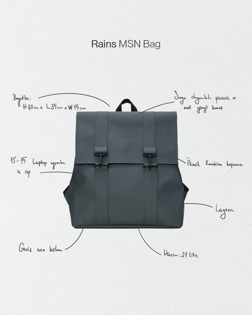 Rains MSN Bag Sırt Çantası