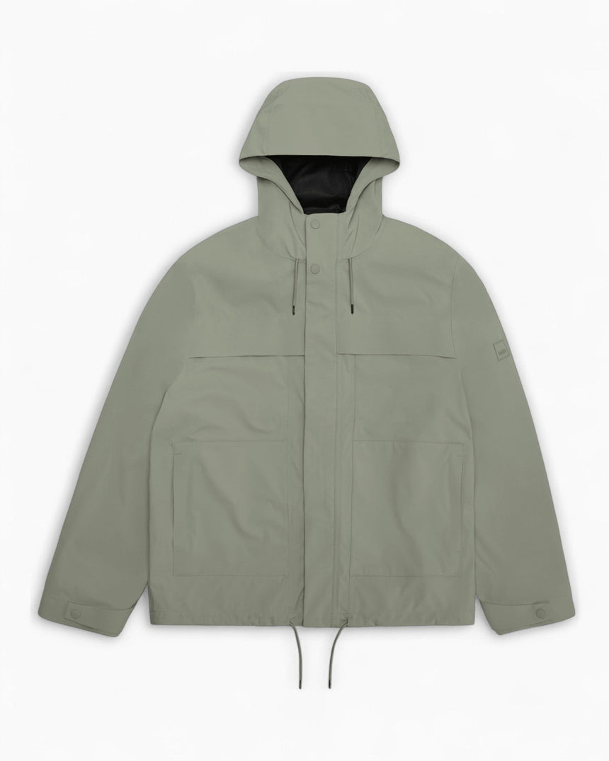 Rains Suva Hardshell Cargo Jacket Drift