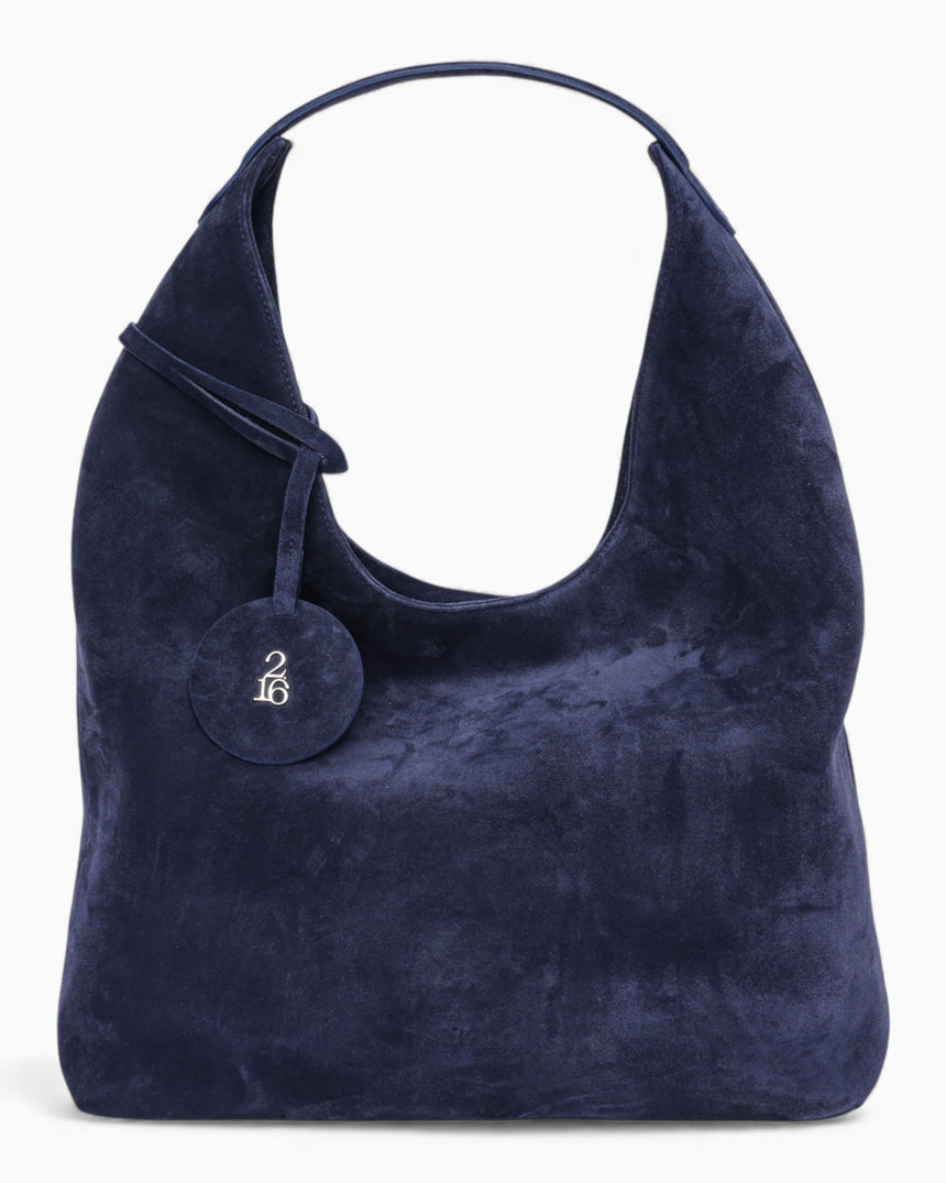 Sade216 Cansu Suede Kadın Çanta Midnight Blue