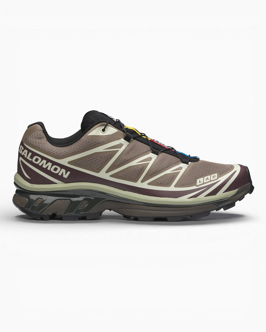 Salomon XT-6 Sneaker Walnut/Huckleberry/Urban Chic