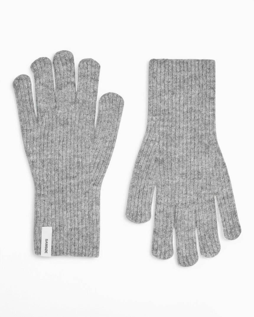 Samsøe Samsøe Nor Gloves Grey Melange