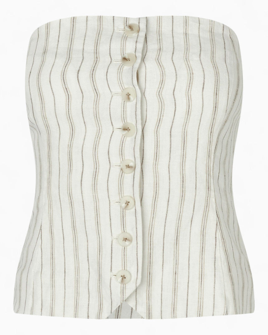 Samsøe Samsøe Saellena Top Egret St.