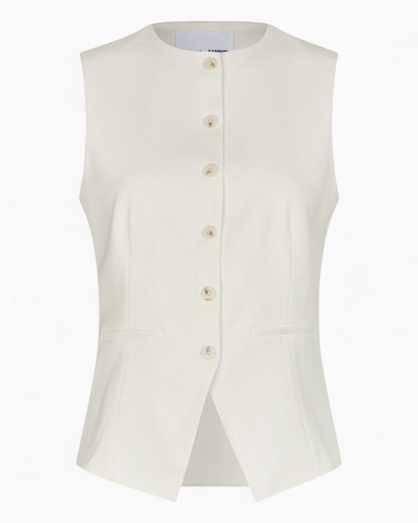 Samsøe Samsøe Saruma Vest Egret