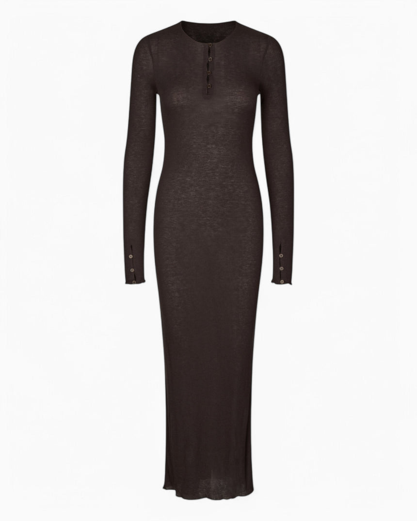 Samsøe Samsøe Sasonnet Dress Chocolate Torte