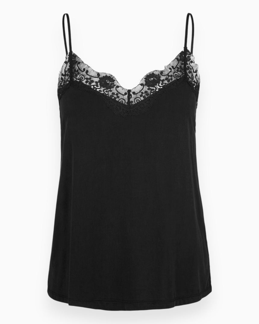 Samsøe Samsøe Slip Top Black