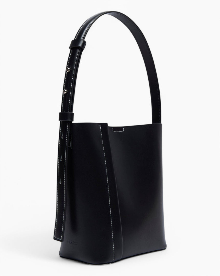 SAYÉS Medium Tote Plissé Deri Kadın Omuz Çantası