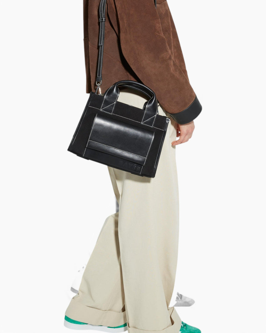 SAYÉS Stitched Pocket Mini Kadın Omuz Çantası