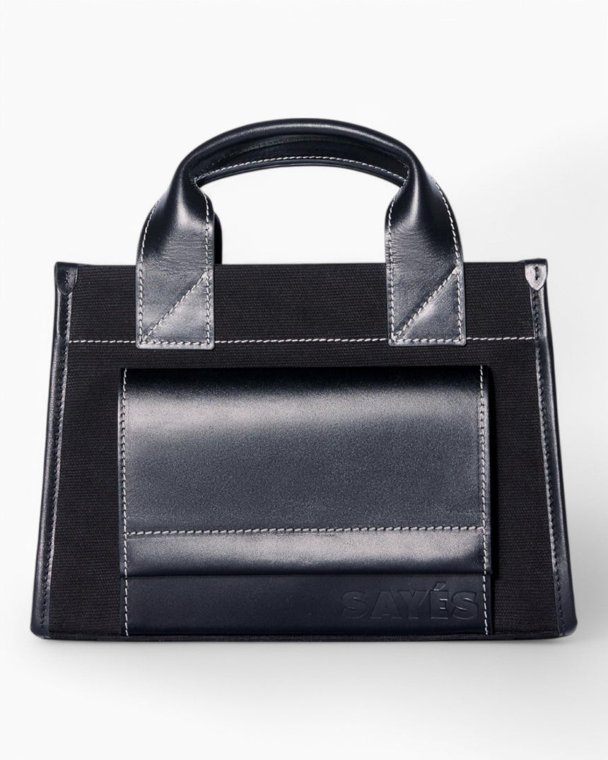 SAYÉS Stitched Pocket Mini Kadın Omuz Çantası