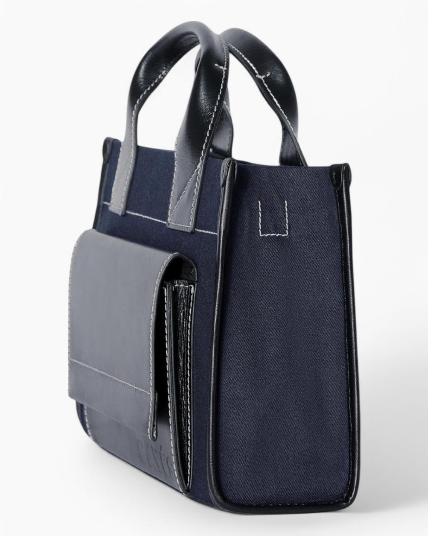 SAYÉS Stitched Pocket Mini Kadın Omuz Çantası