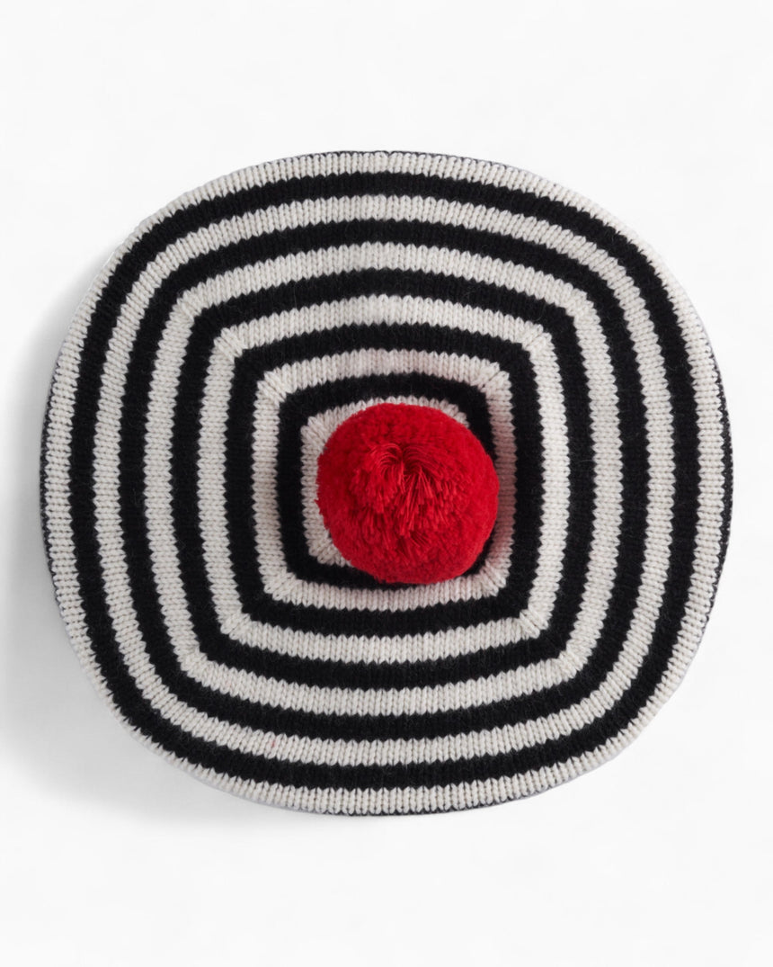 tête bleue Clement Cashmere Blend French Beret